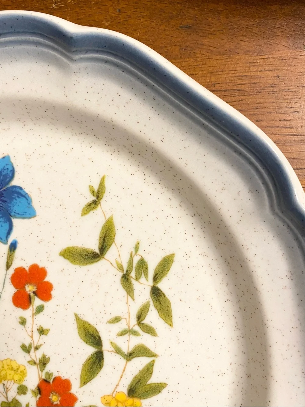 3 VTG Mikasa Country Club Fresh Cuttings Flowers Bouquet 506 Dinner Plates